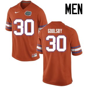 Men's Florida Gators #30 DeAndre Goolsby NCAA Nike Orange Authentic Stitched College Football Jersey DBR0362SL